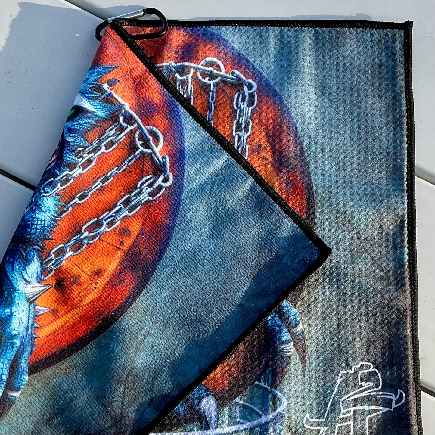 Basket Monster Disc Golf Towels