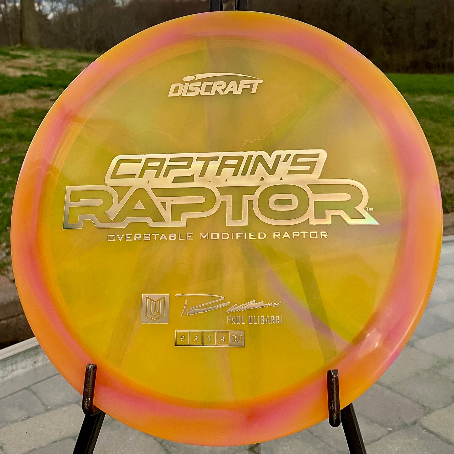 Discraft Z Swirl Captain’s Raptor - 2025 Paul Ulibarri