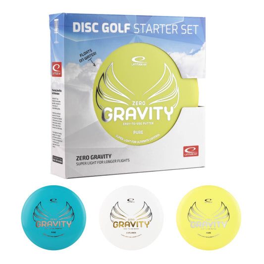 Zero-Gravity Disc Golf Starter Set