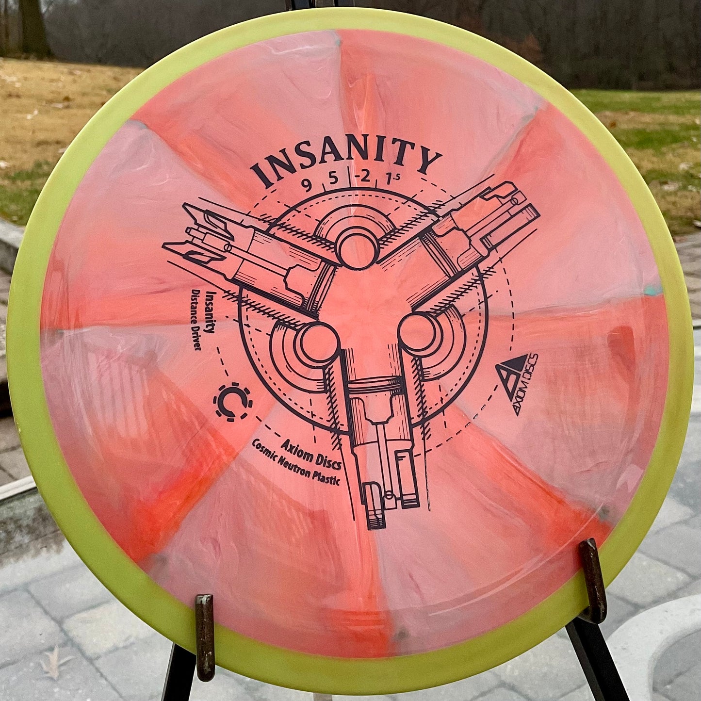 Axiom Discs Cosmic Neutron Insanity