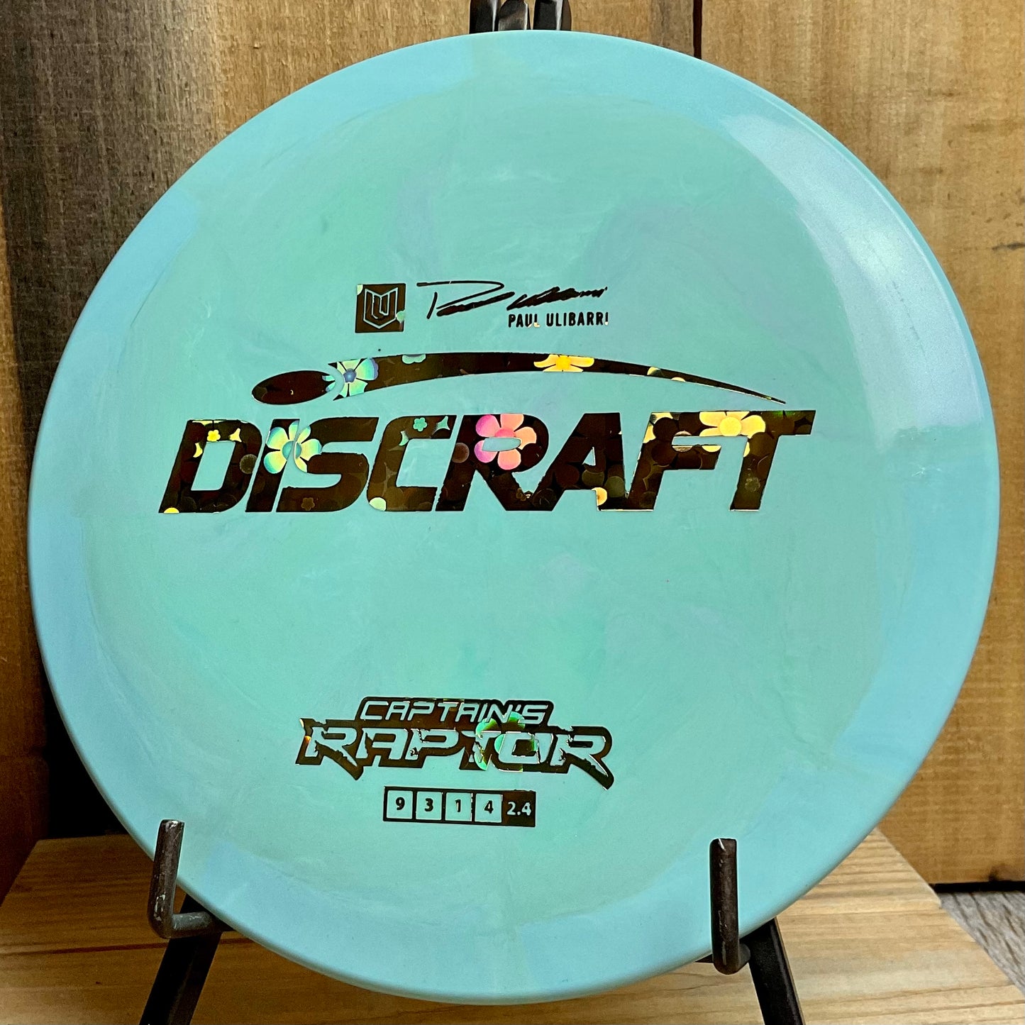 Discraft ESP Captain’s Raptor - 2022 Paul Ulibarri Seaweed 173-174g