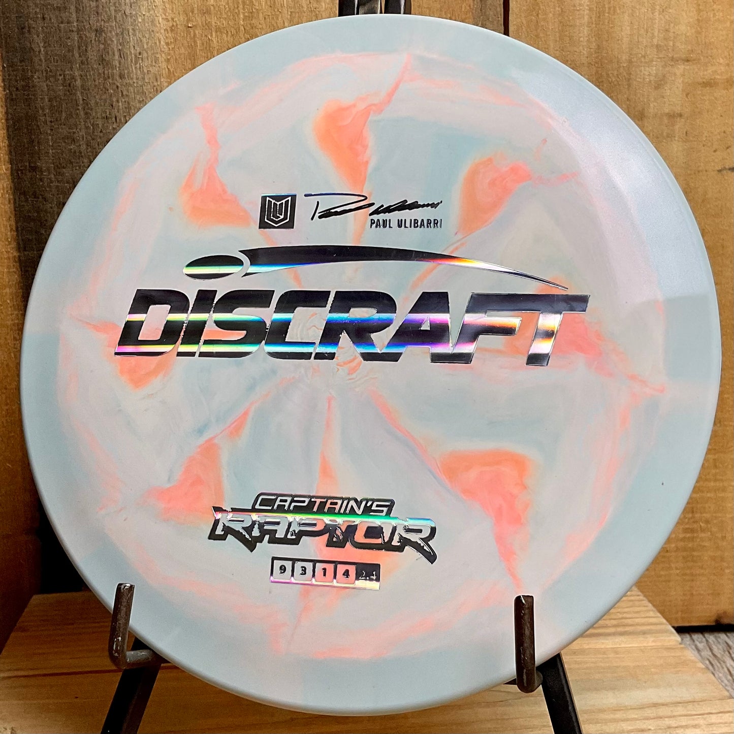 Discraft ESP Captain’s Raptor - 2022 Paul Ulibarri Sand 173-174g