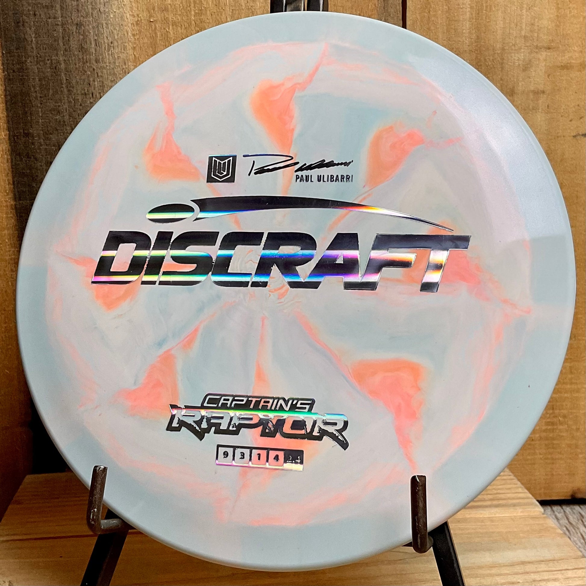 Discraft ESP Captain’s Raptor - 2022 Paul Ulibarri Sand 173-174g