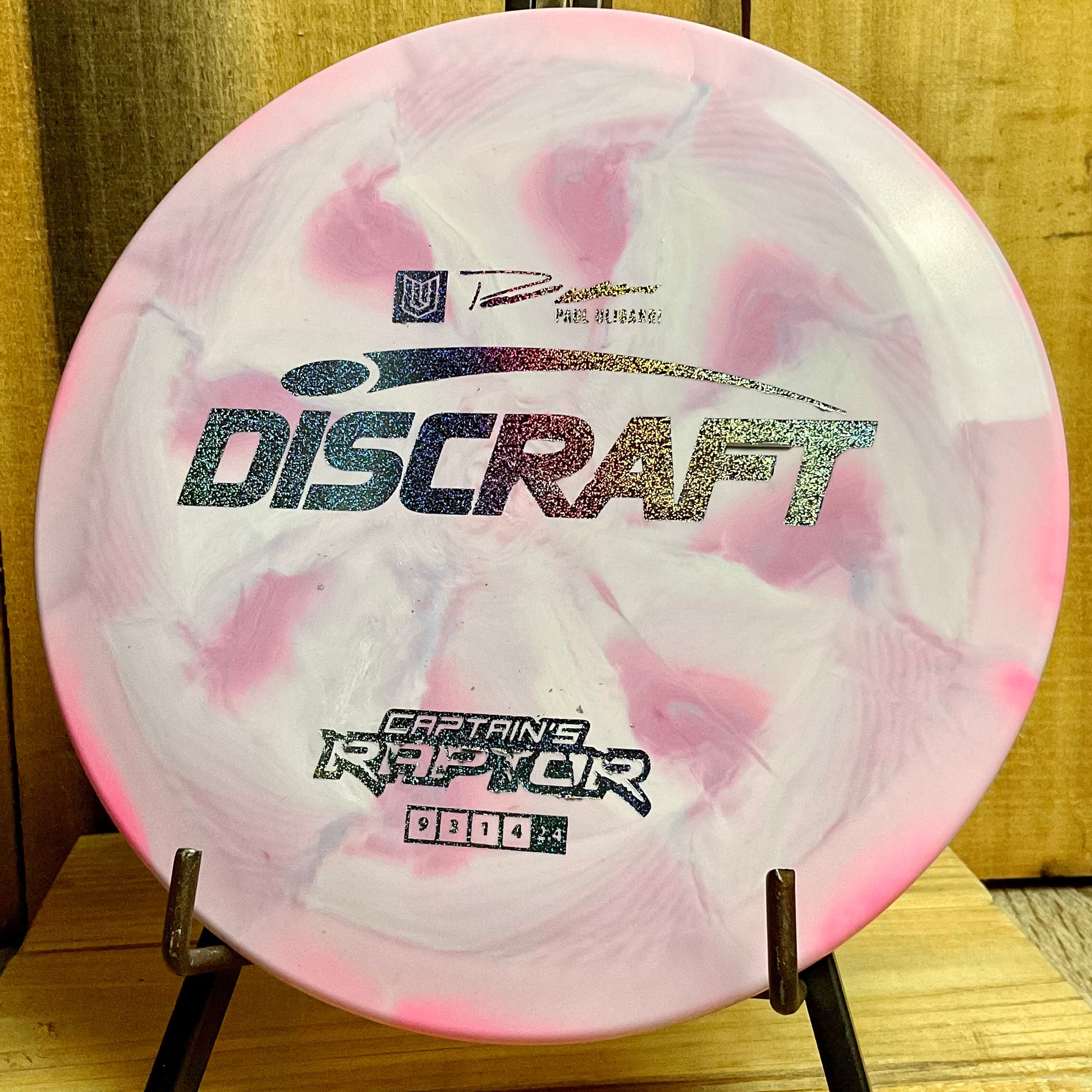 Discraft ESP Captain’s Raptor - 2022 Paul Ulibarri Lilac Swirl 2 170-172g