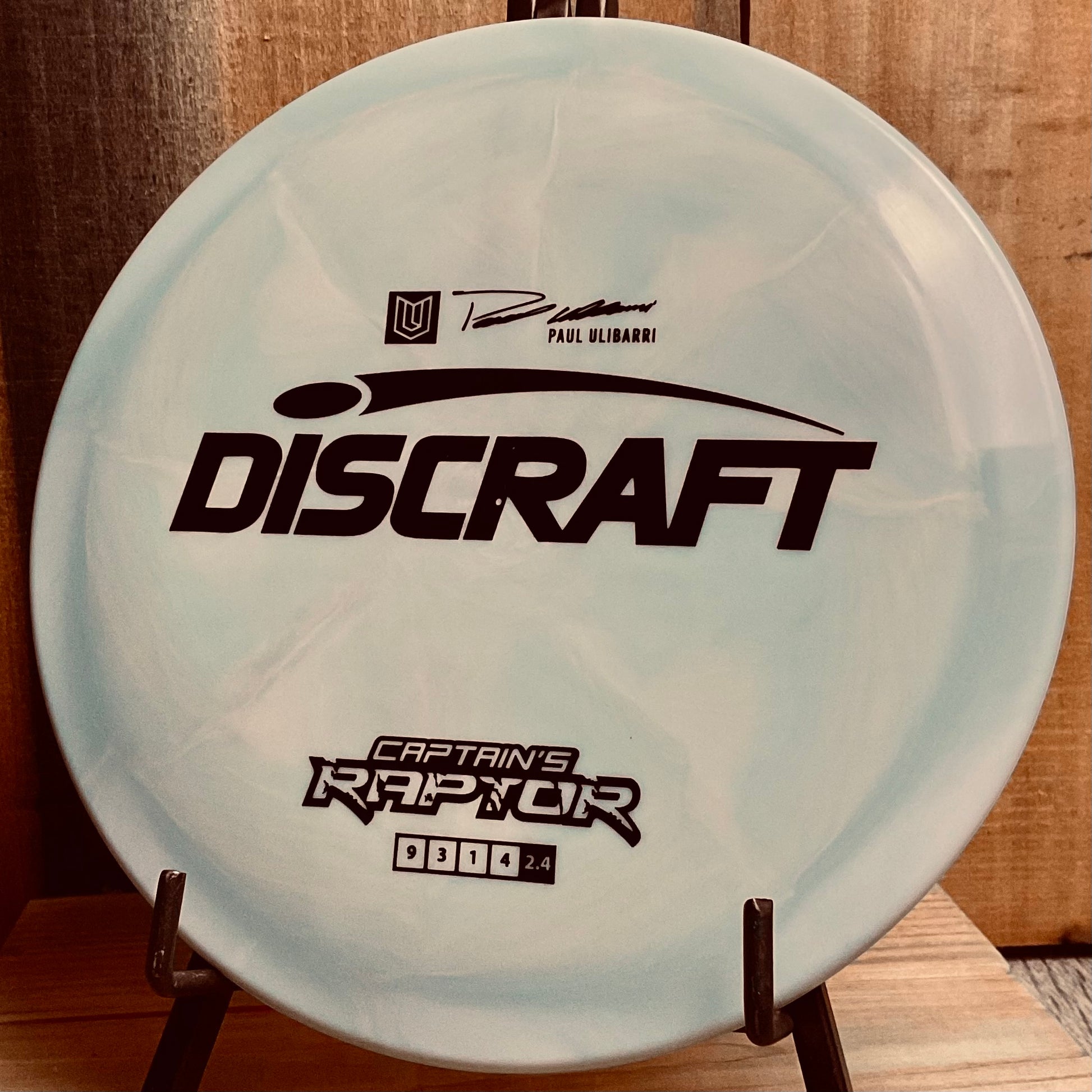 Discraft ESP Captain’s Raptor - 2022 Paul Ulibarri Wintergreen Swirl 173-174g