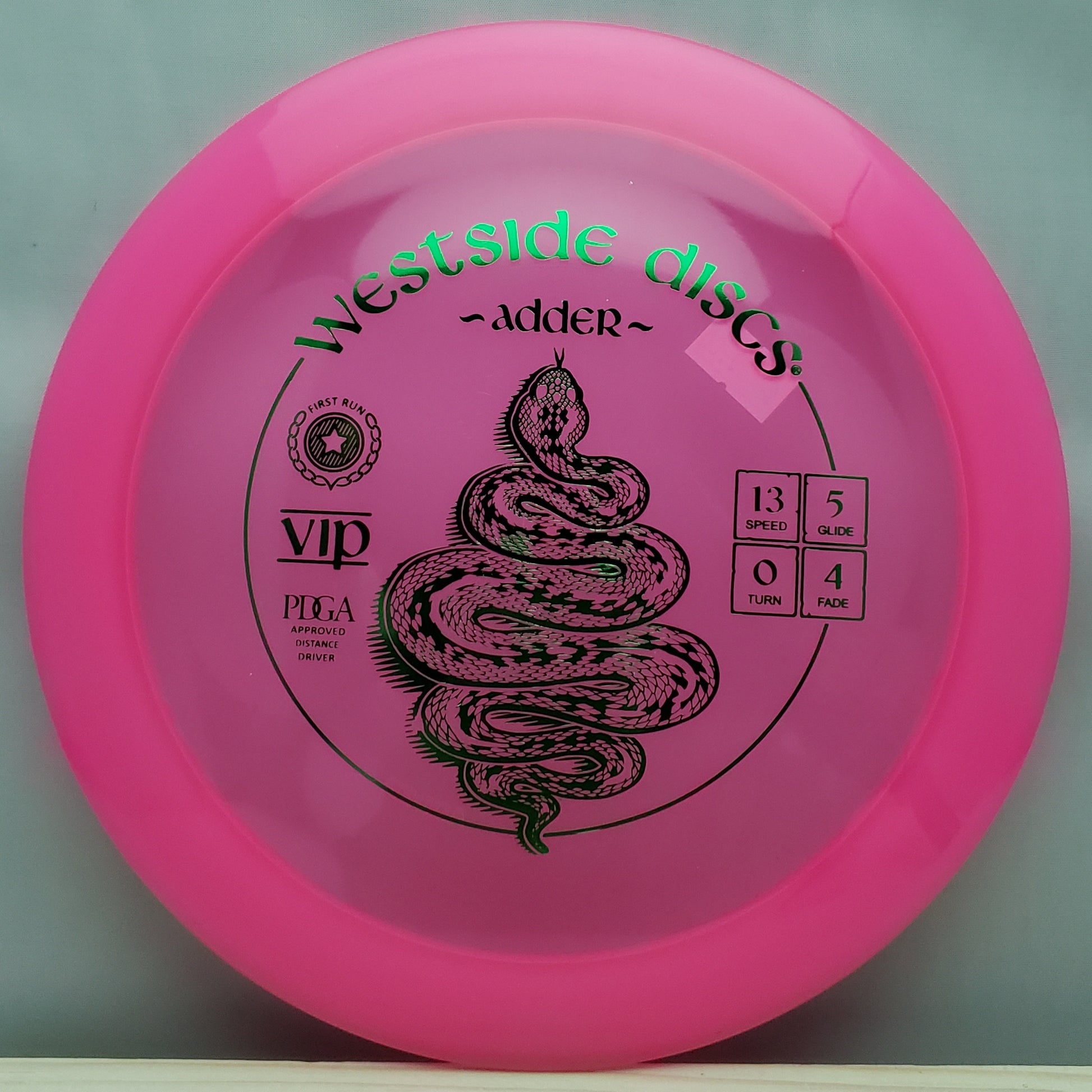 Westside Discs First Run VIP Adder
