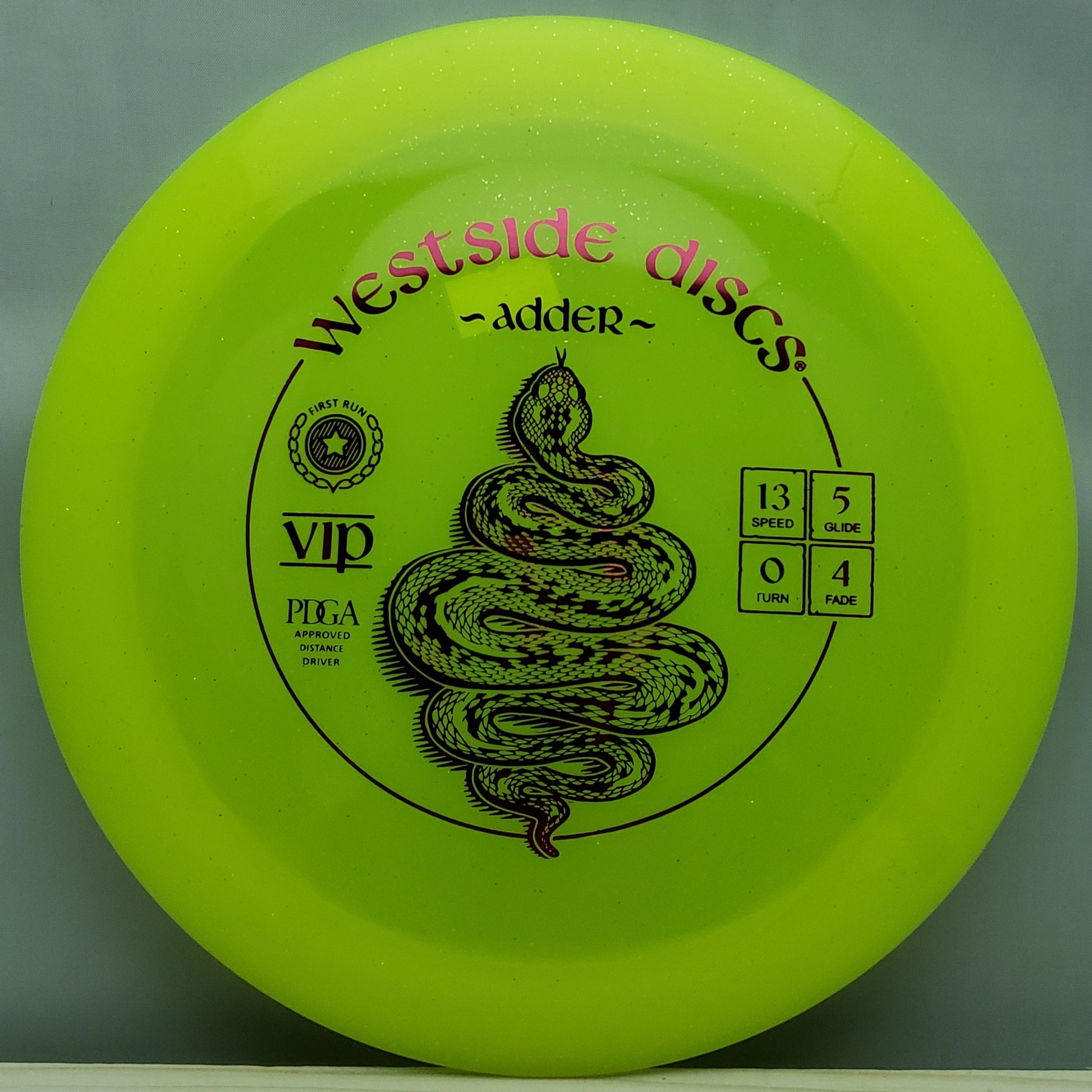Westside Discs First Run VIP Adder