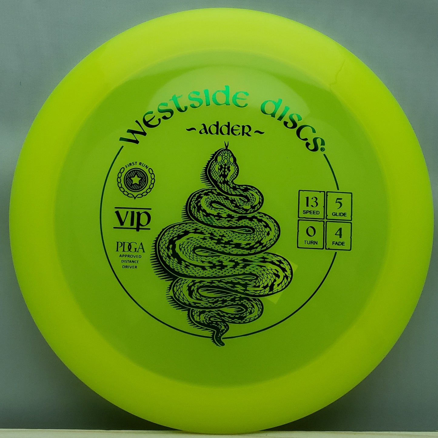 Westside Discs First Run VIP Adder