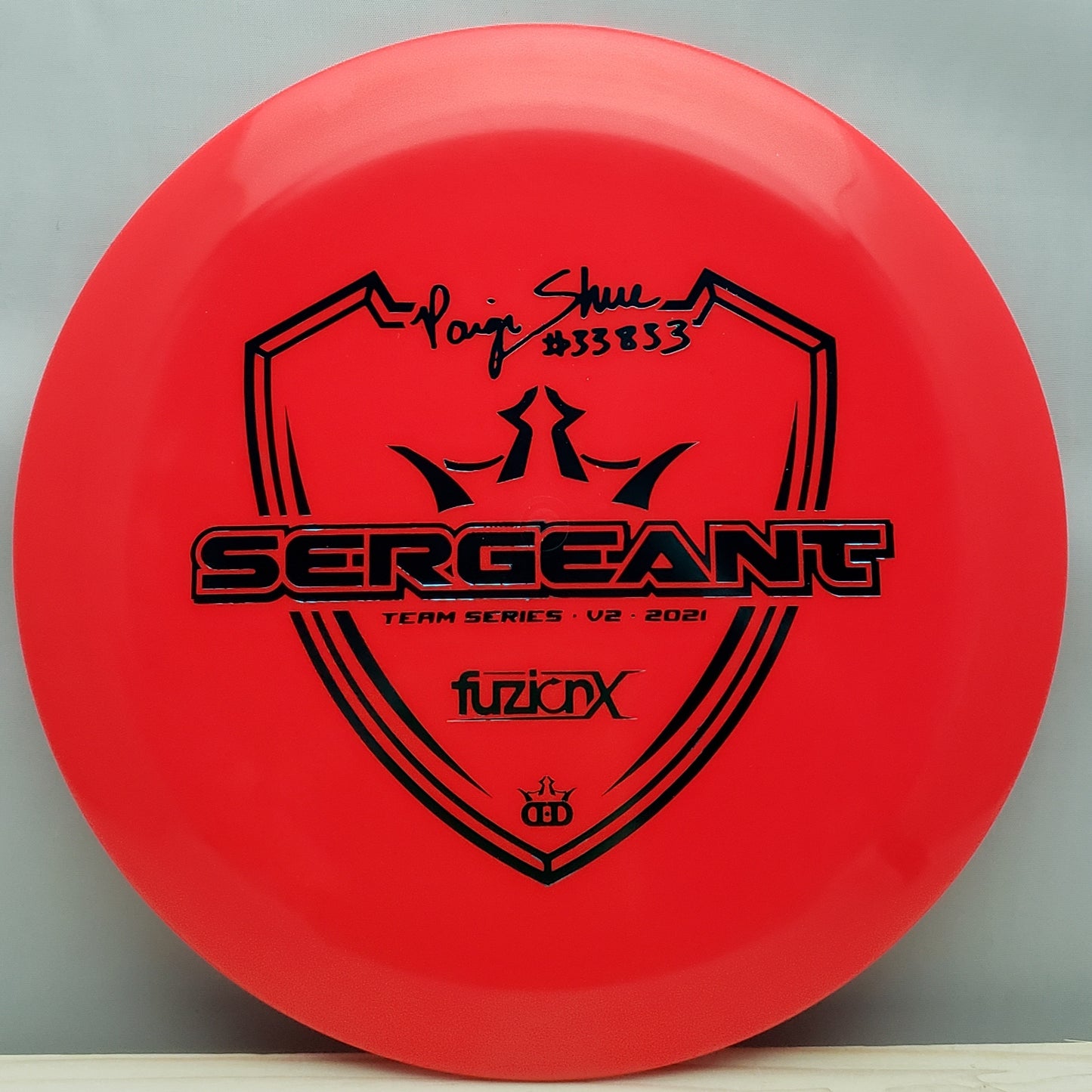 Dynamic Discs Fuzion-X Sergeant - 2021 Paige Shue Team Series V2