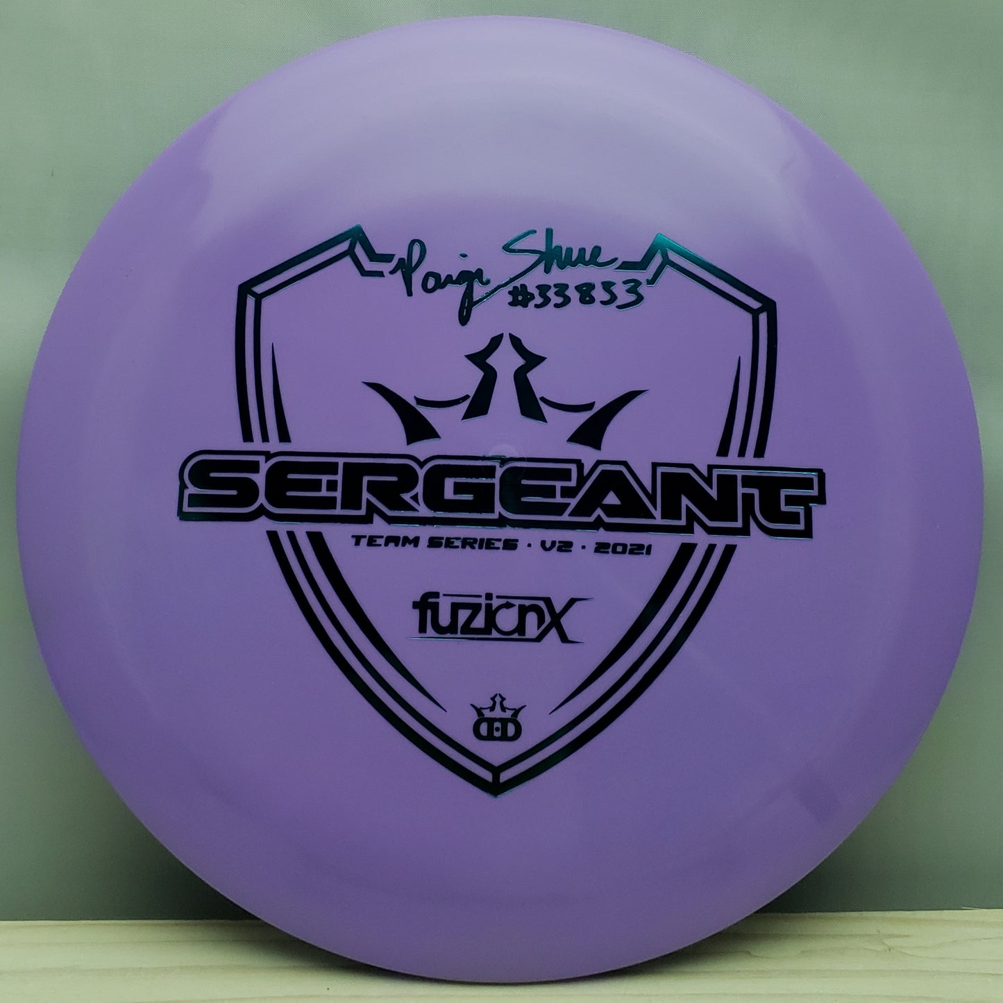Dynamic Discs Fuzion-X Sergeant - 2021 Paige Shue Team Series V2