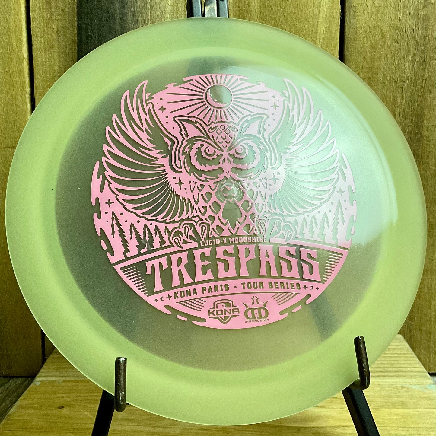Dynamic Discs Lucid-X Moonshine Trespass - Kona Panis Team Series