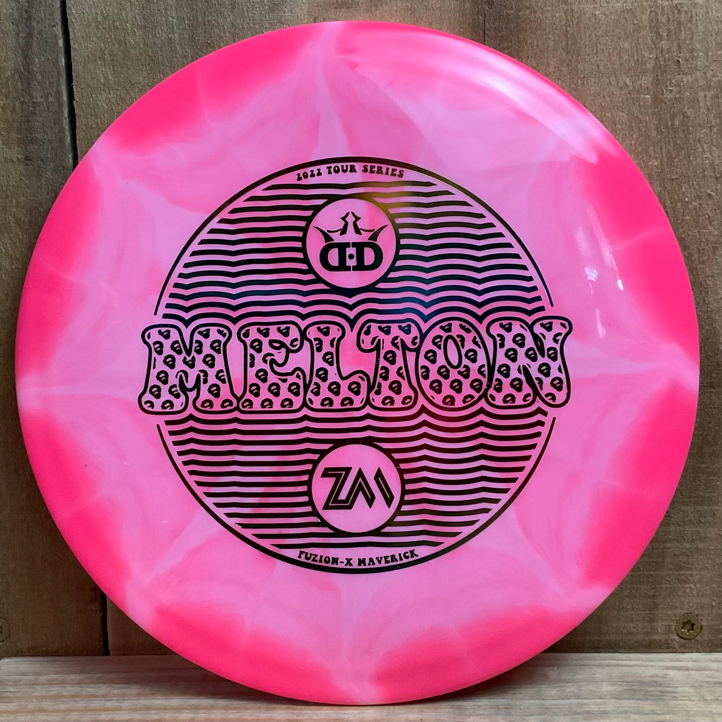 Dynamic Discs Fuzion-X Burst Maverick - 2022 Zach Melton Team Series