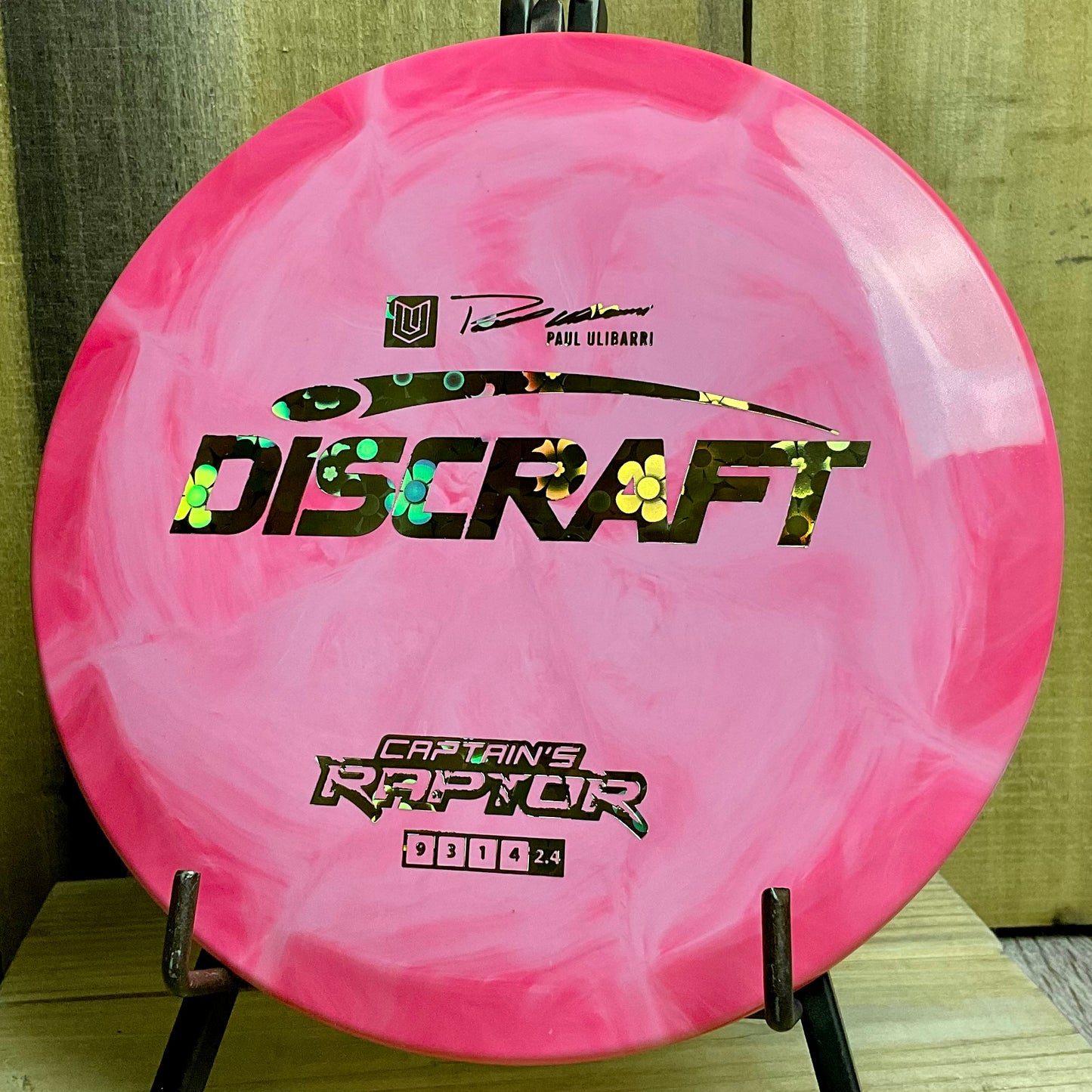 Discraft ESP Captain’s Raptor - 2022 Paul Ulibarri Hot Pink 173-174g
