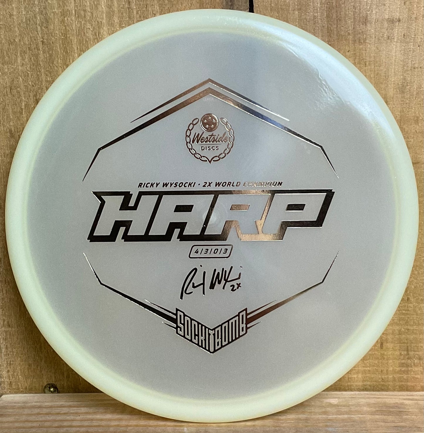 Westside Discs VIP Moonshine Harp - Ricky Wysocki Sockibomb Stamp