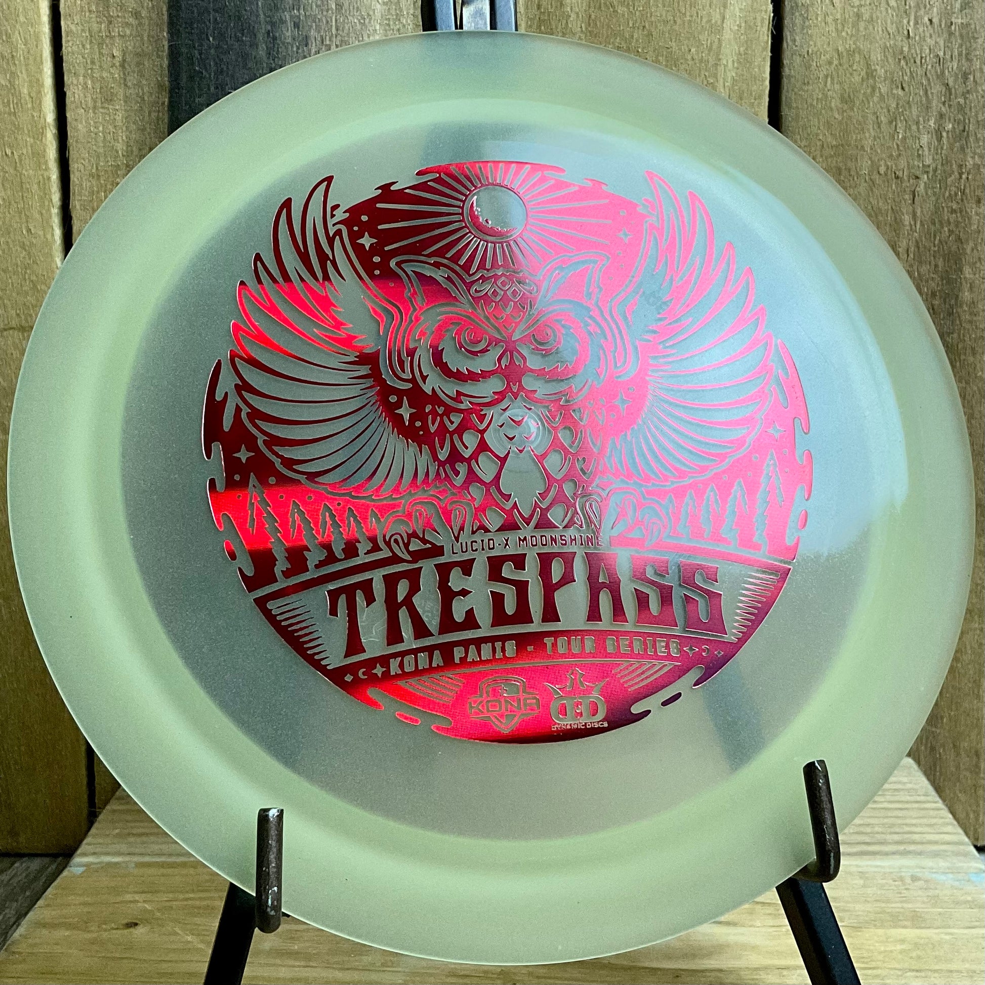 Dynamic Discs Lucid-X Moonshine Trespass - Kona Panis Team Series