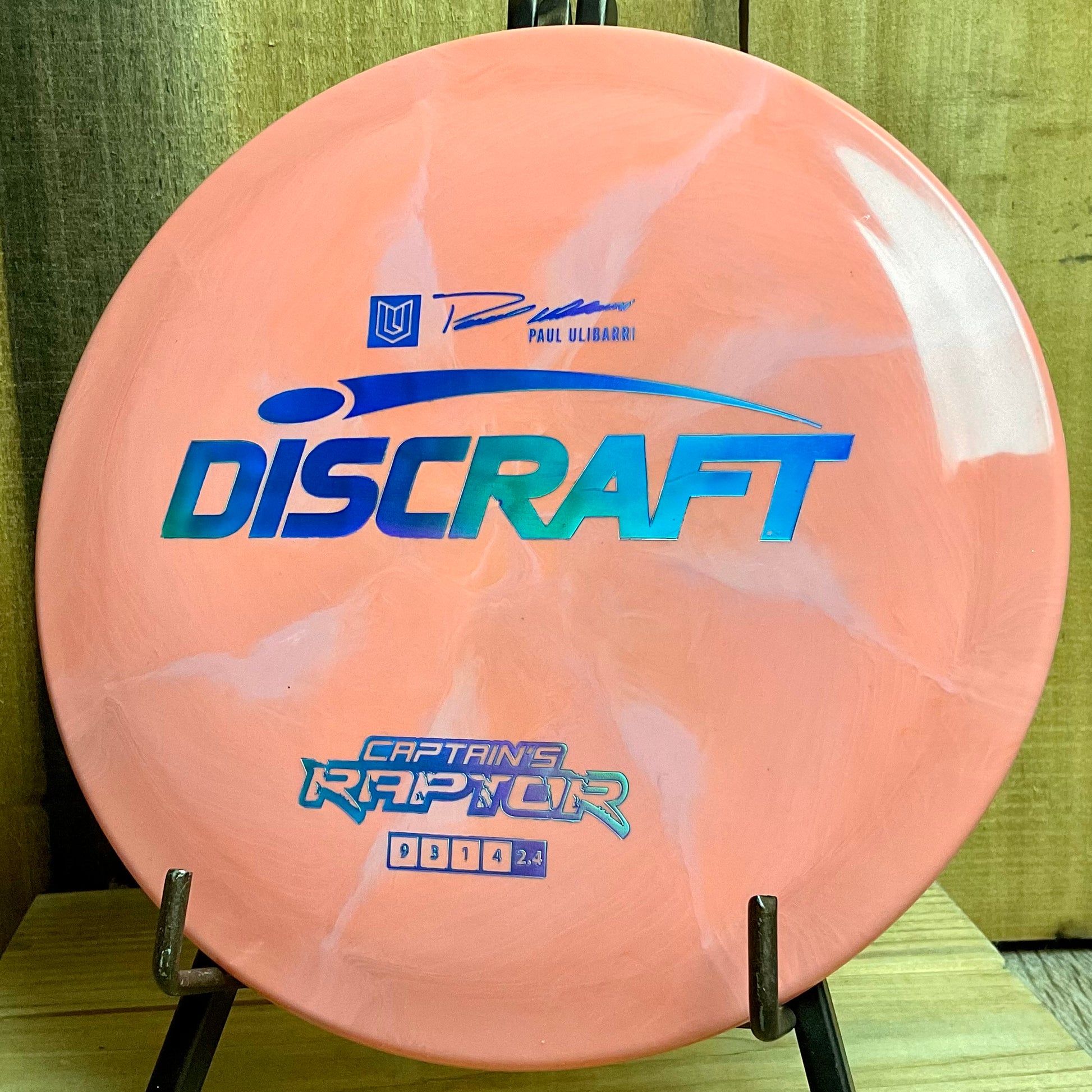 Discraft ESP Captain’s Raptor - 2022 Paul Ulibarri Desert 173-174g