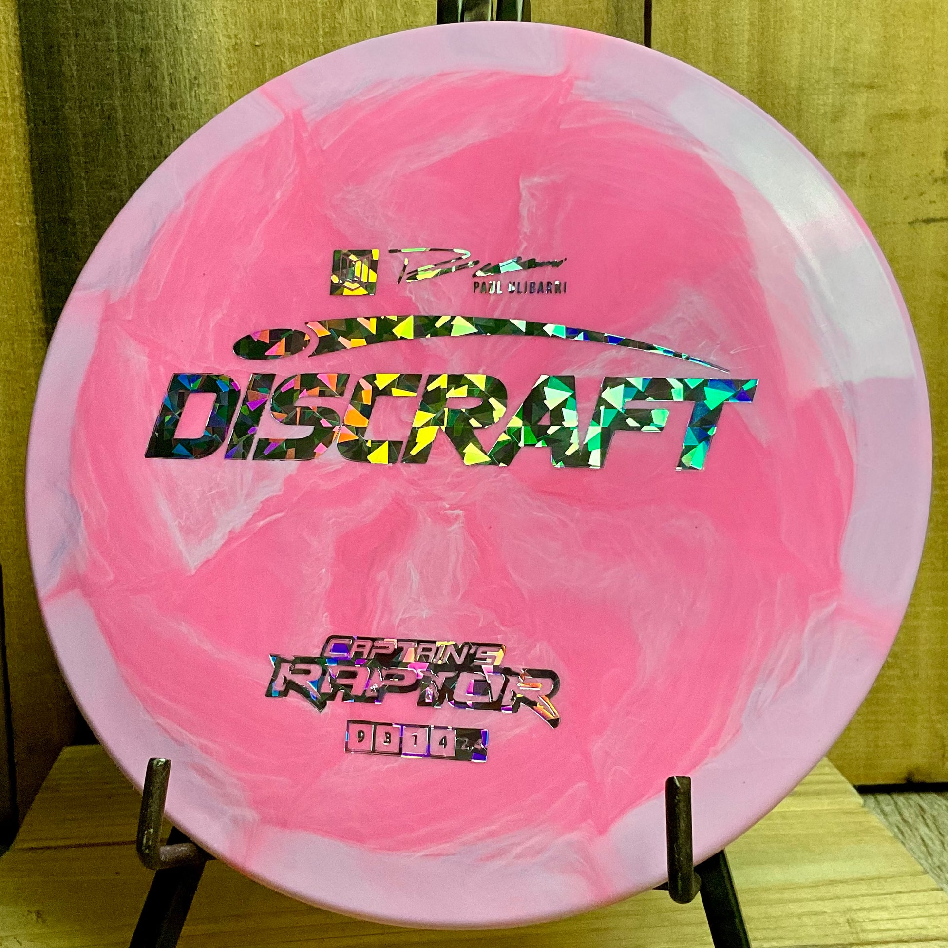 Discraft ESP Captain’s Raptor - 2022 Paul Ulibarri Hot Pink 170-172g