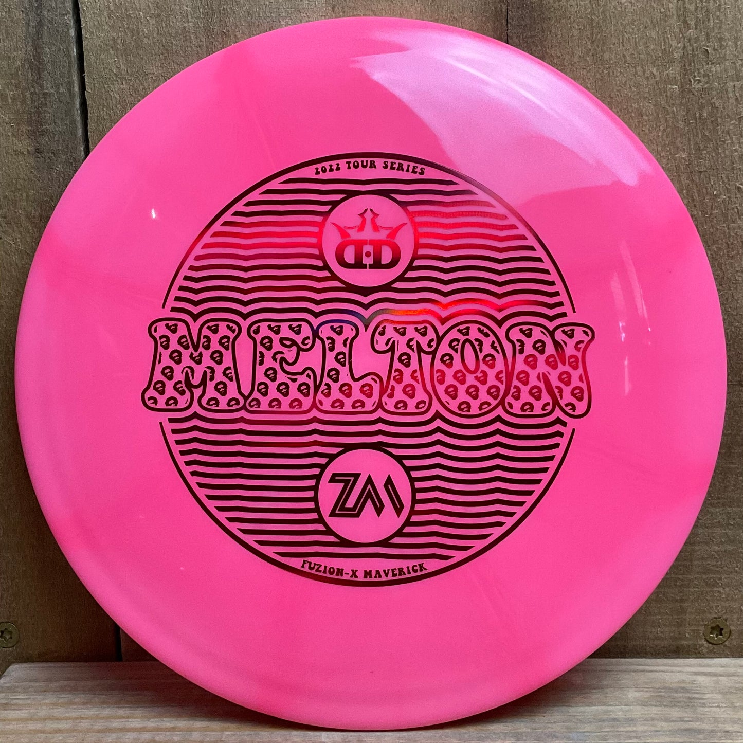 Dynamic Discs Fuzion-X Burst Maverick - 2022 Zach Melton Team Series