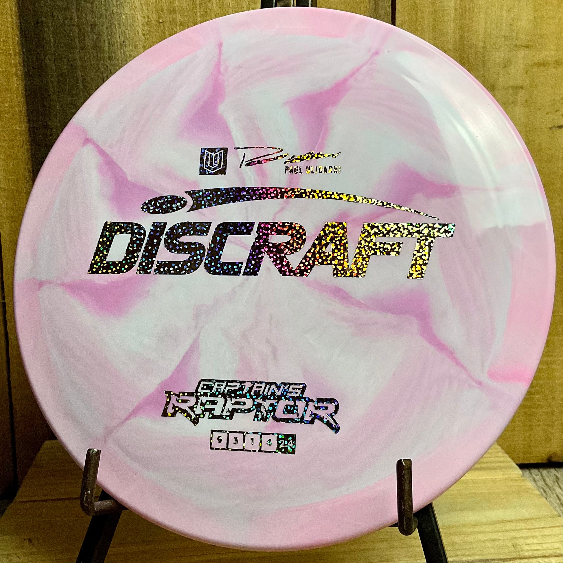 Discraft ESP Captain’s Raptor - 2022 Paul Ulibarri Fairy Pink 170-172g