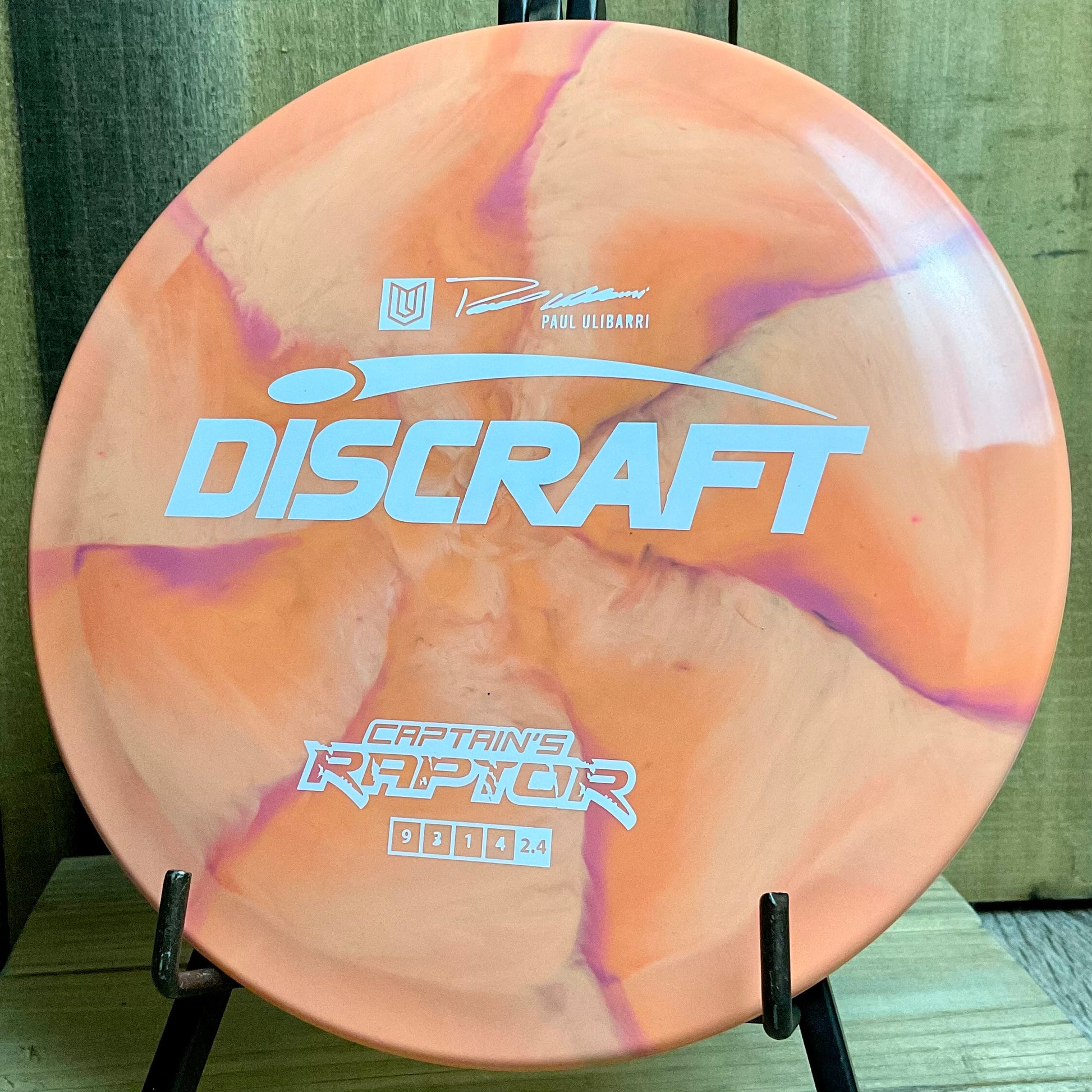 Discraft ESP Captain’s Raptor - 2022 Paul Ulibarri Sunrise 173-174g