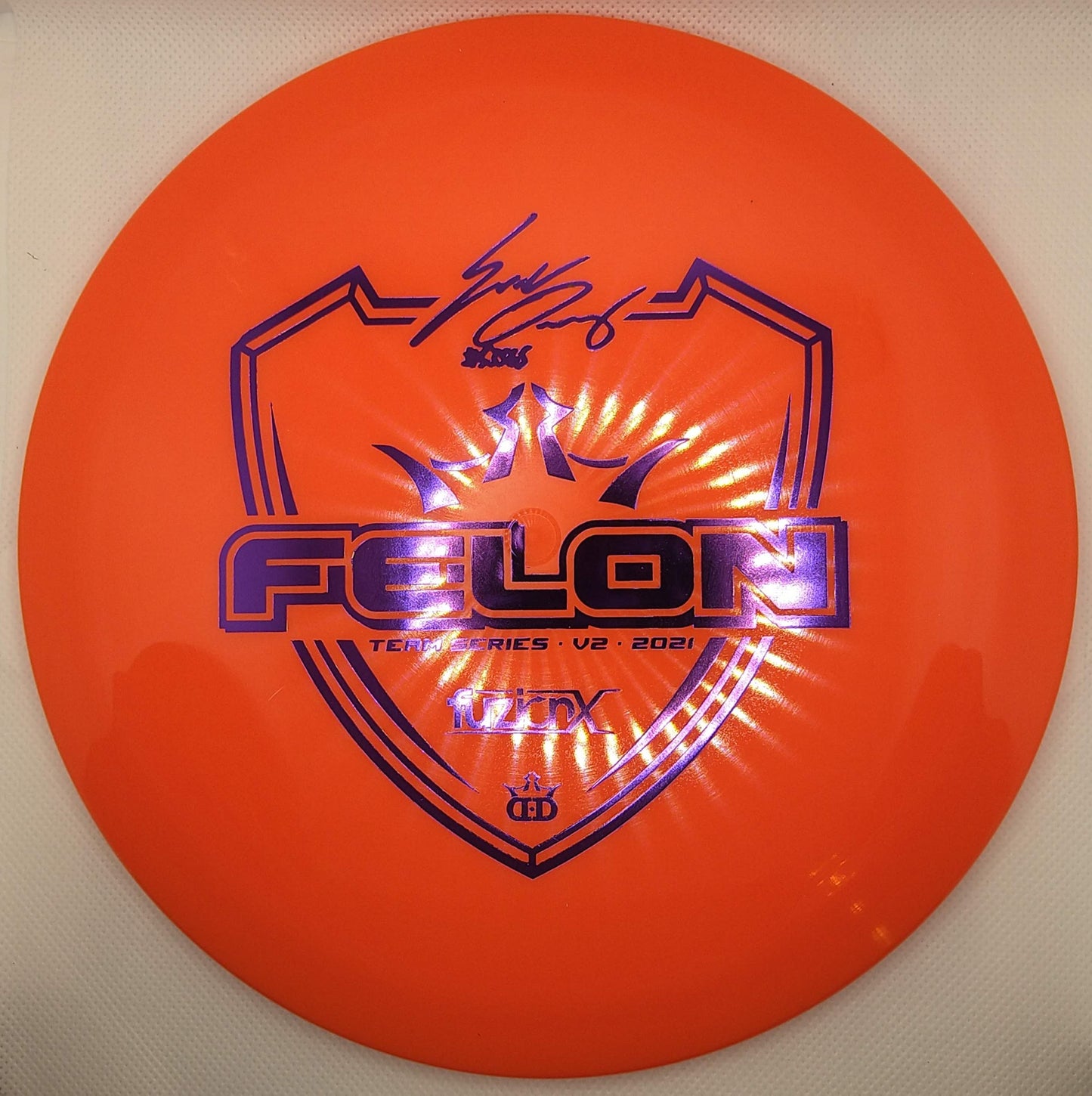 Dynamic Discs Fuzion-X Felon - 2021 Eric Oakley Team Series V2
