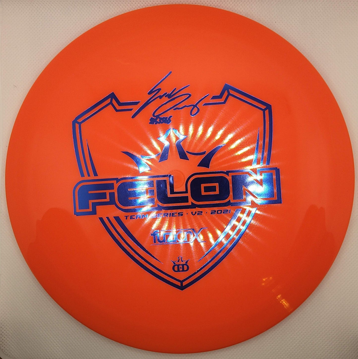 Dynamic Discs Fuzion-X Felon - 2021 Eric Oakley Team Series V2