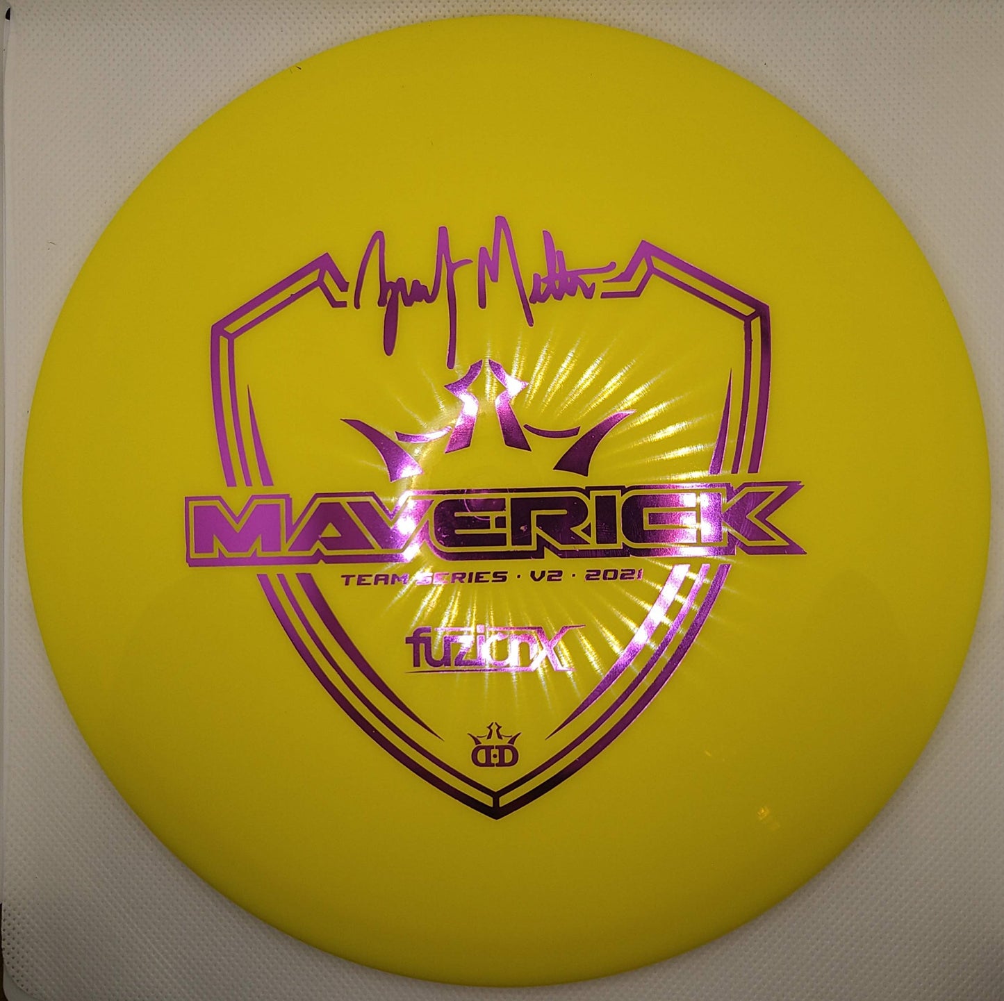 Dynamic Discs Fuzion-X Maverick - 2021 Zach Melton Team Series V2
