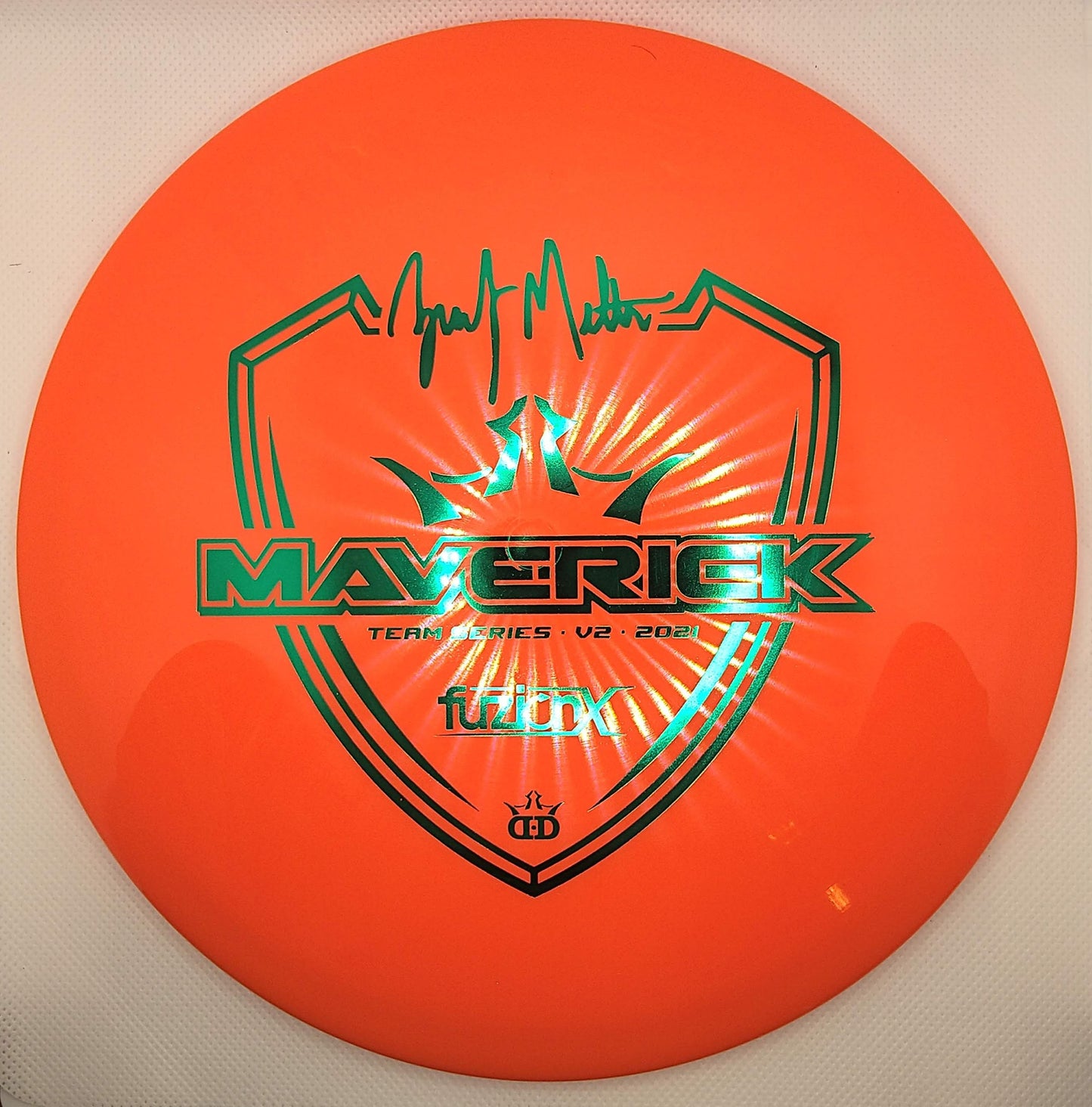 Dynamic Discs Fuzion-X Maverick - 2021 Zach Melton Team Series V2