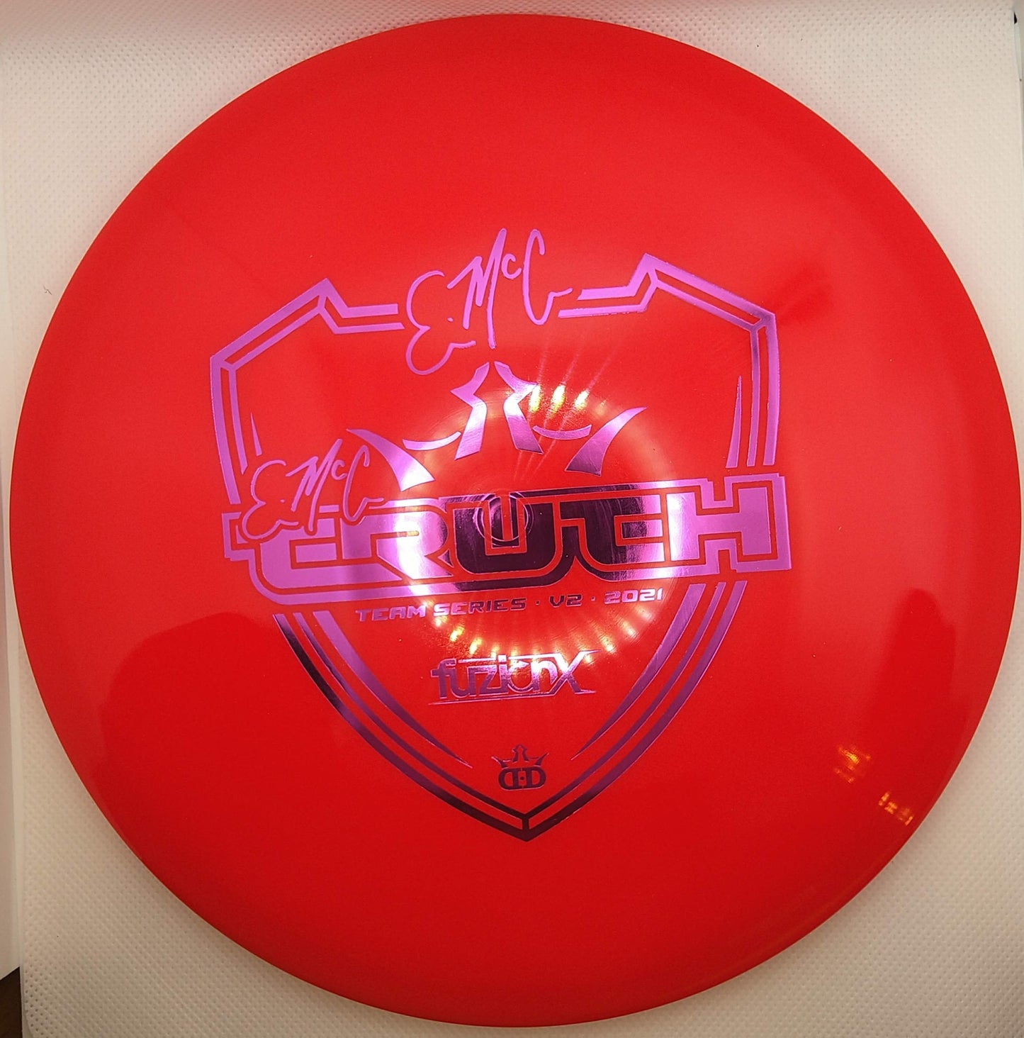 Dynamic Discs Fuzion-X EMac Truth - 2021 Eric McCabe Team Series V2