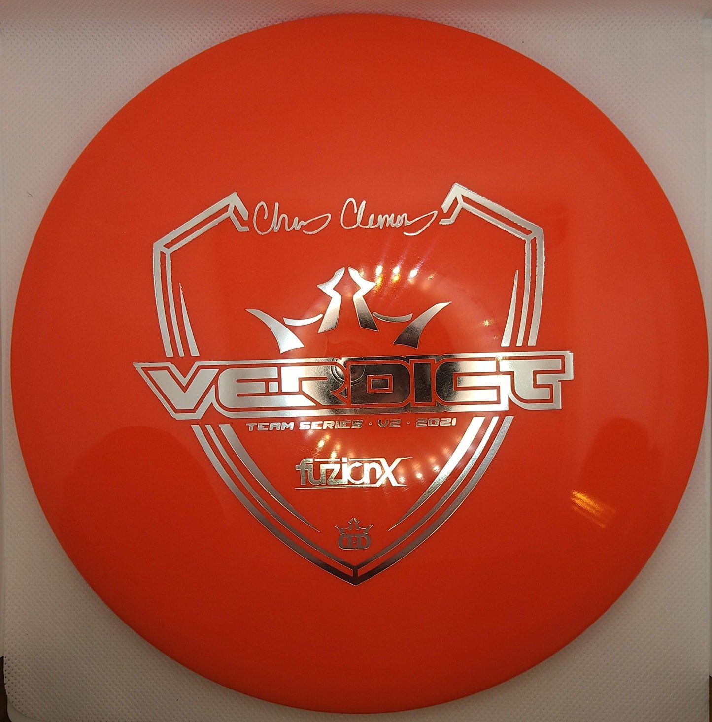 Dynamic Discs Fuzion-X Verdict - 2021 Chris Clemons Team Series V2