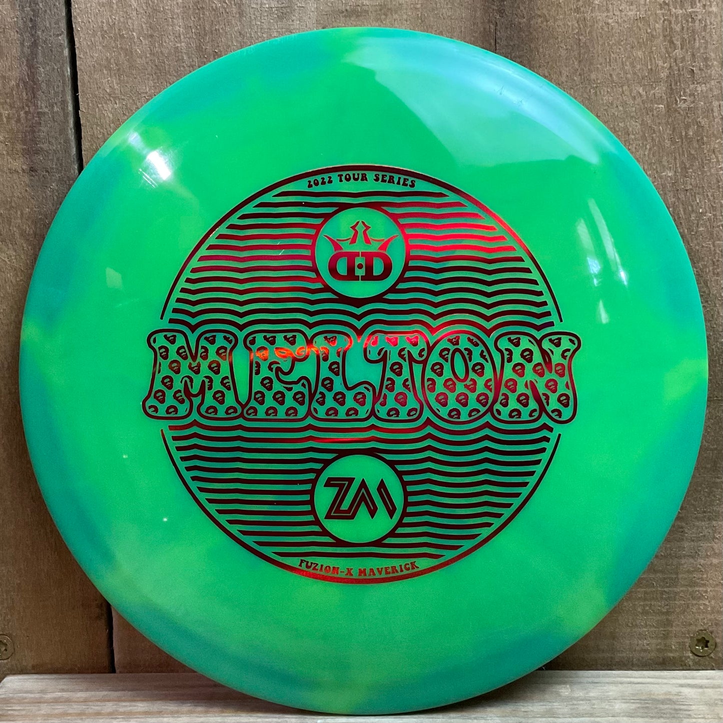 Dynamic Discs Fuzion-X Burst Maverick - 2022 Zach Melton Team Series