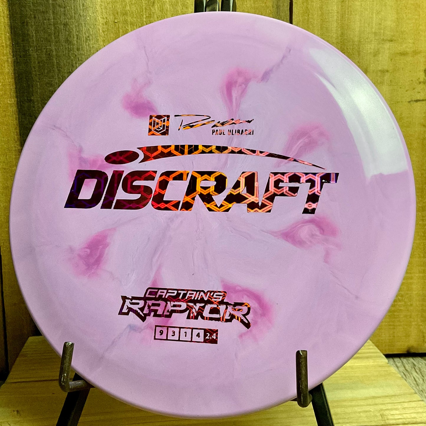 Discraft ESP Captain’s Raptor - 2022 Paul Ulibarri Blueberry Eye 170-172g