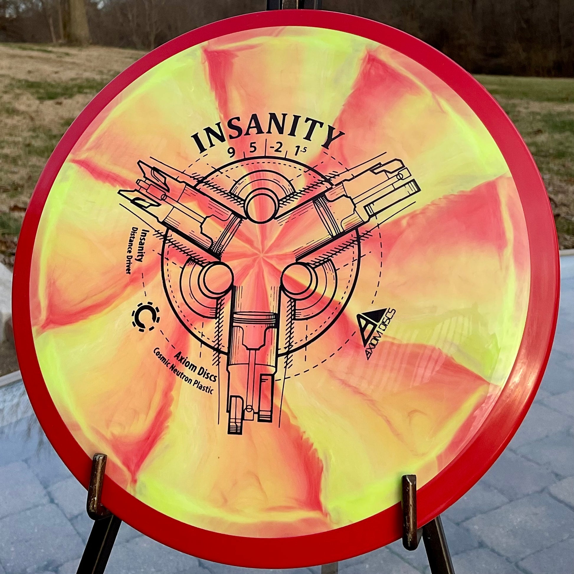 Axiom Discs Cosmic Neutron Insanity