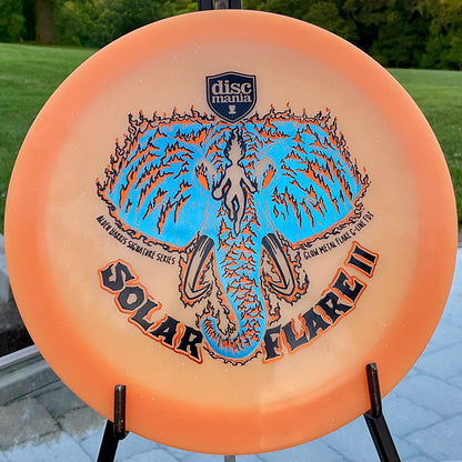 Discmania Solar Flare II - Glow Metal Flake C-Line FD3 - 2025 Alden Harris Signature Series