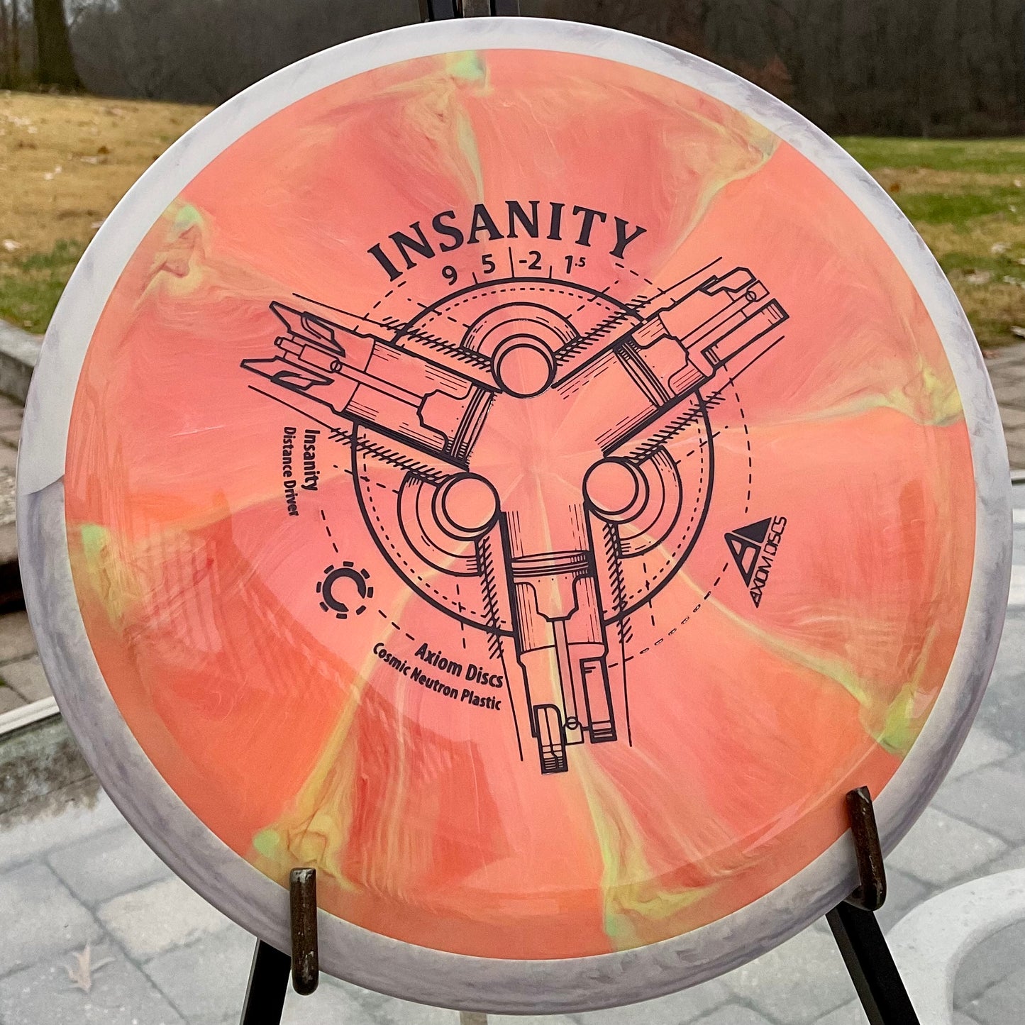 Axiom Discs Cosmic Neutron Insanity