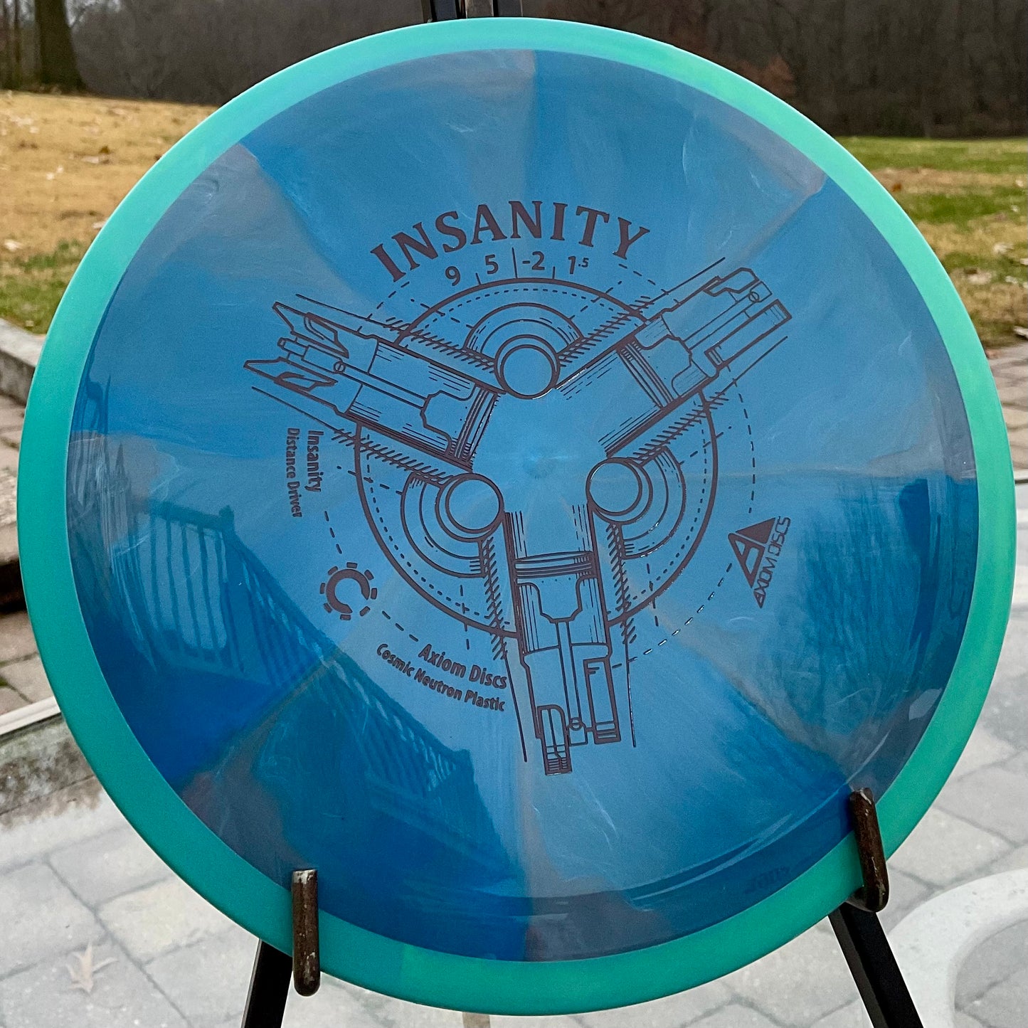 Axiom Discs Cosmic Neutron Insanity
