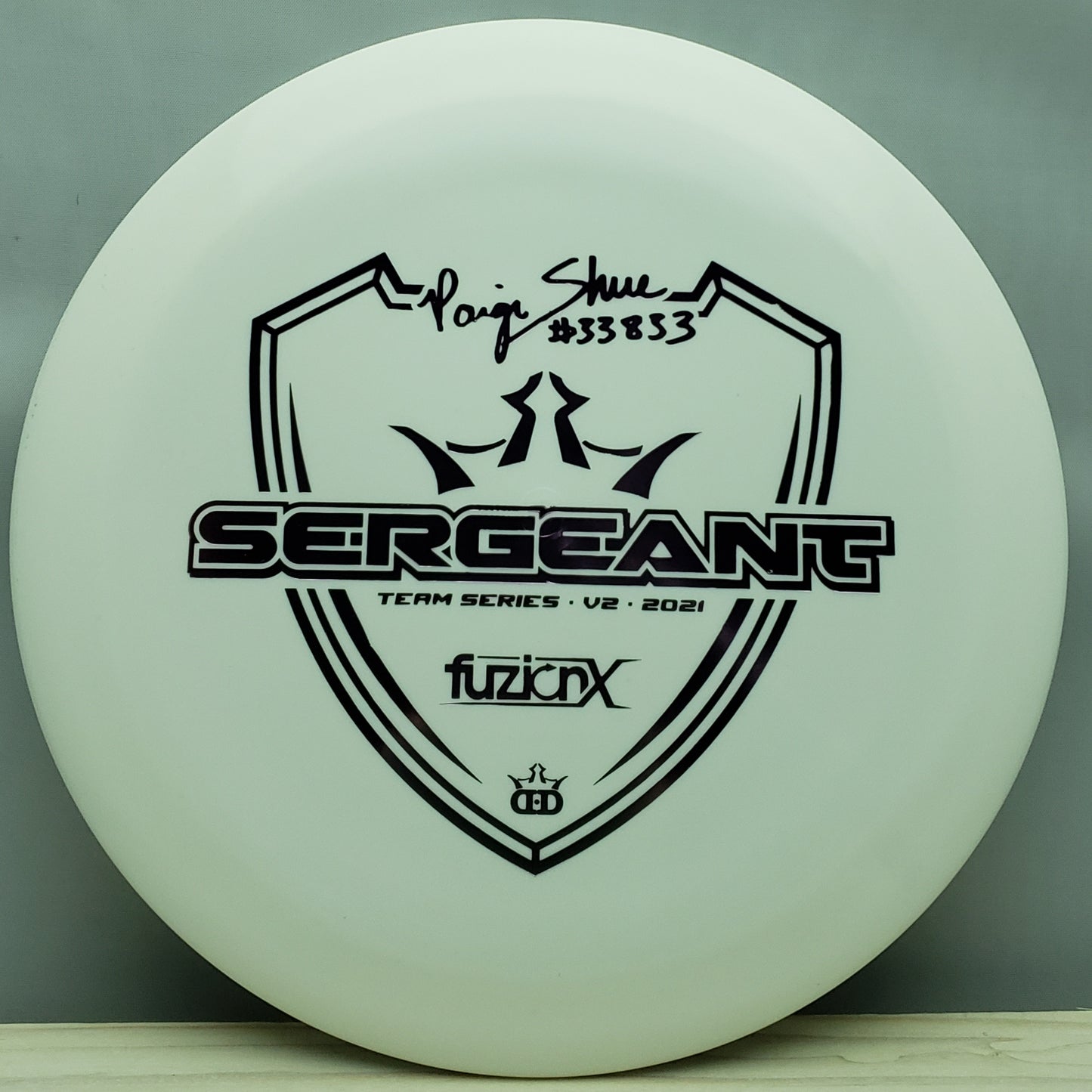 Dynamic Discs Fuzion-X Sergeant - 2021 Paige Shue Team Series V2