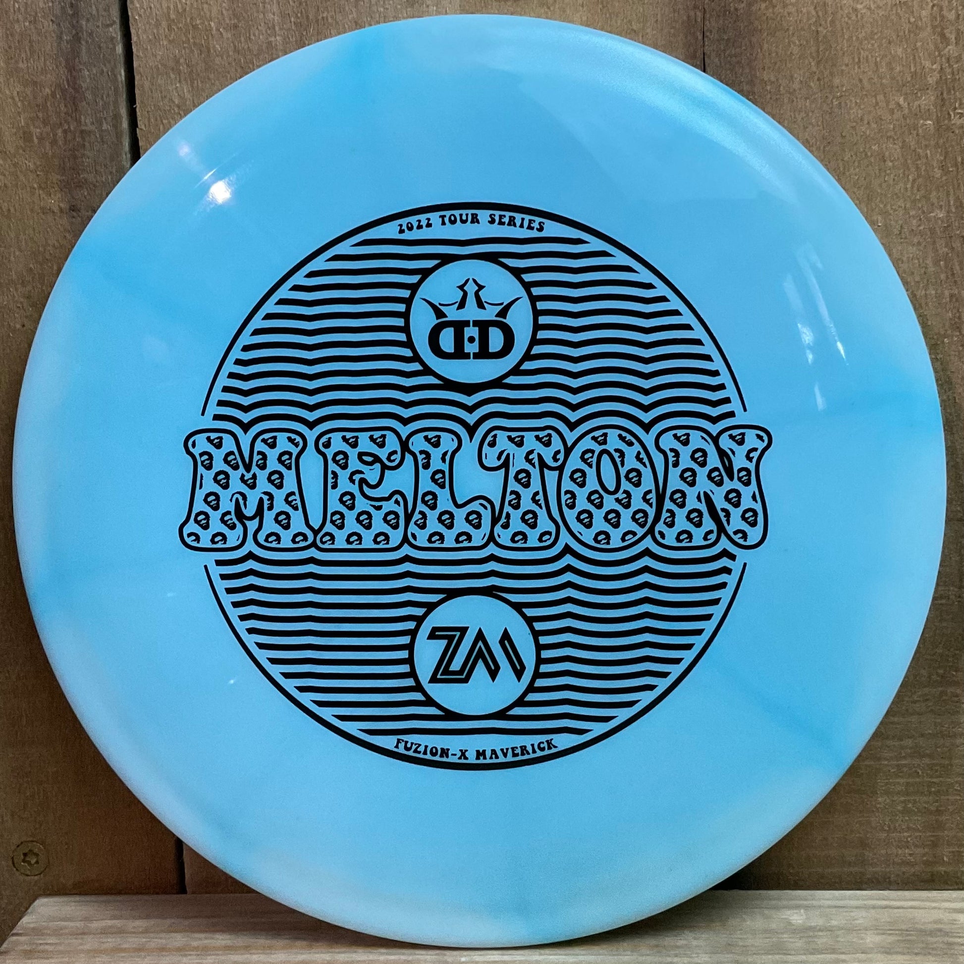 Dynamic Discs Fuzion-X Burst Maverick - 2022 Zach Melton Team Series